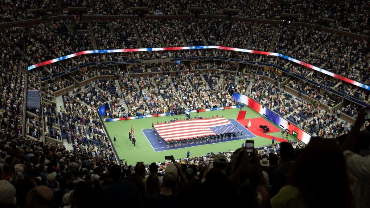 US Open men's singles at Flushing Meadows, New York